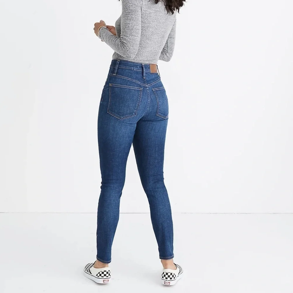NWOT Madewell Curvy 10” High Rise Jean Moreaux Dark Wash - 23